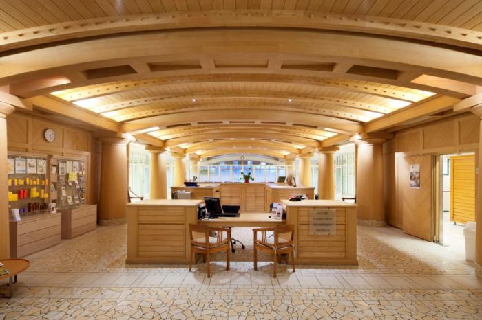 Les Thermes de saint Laurent les Bains (Copyright : Xavier Boymond)