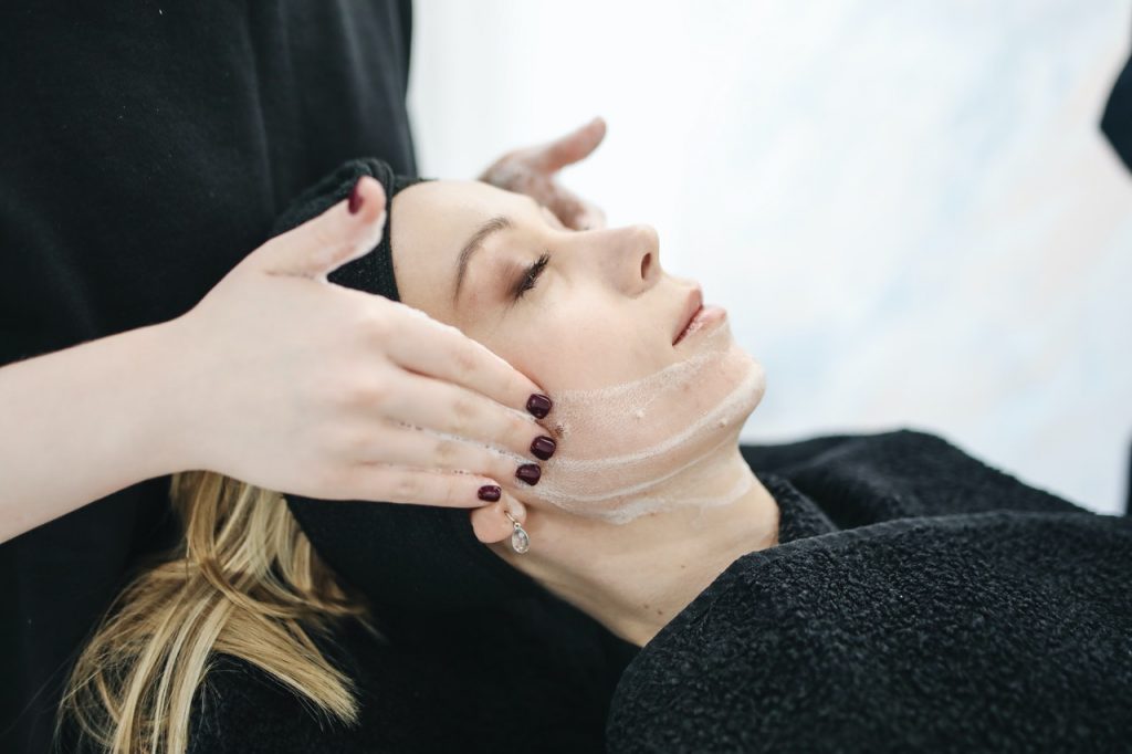 Massage du visage