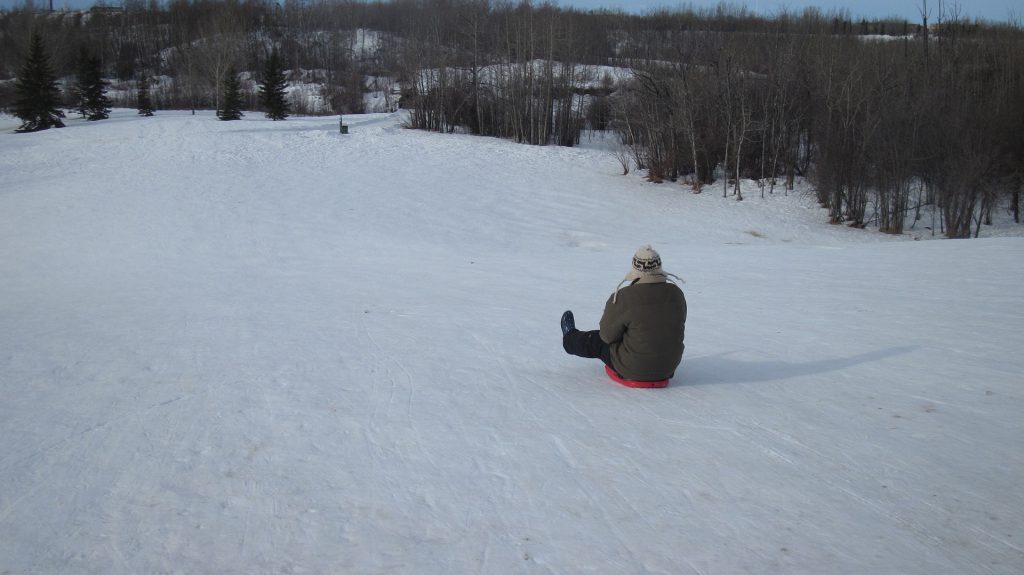 Une piste entière pour le passionés de luge