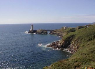 La pointe du Minou à coté de Brest