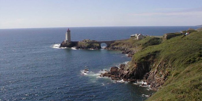 La pointe du Minou à coté de Brest