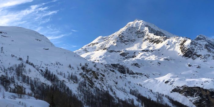 La station de Tignes au coeur des Alpes