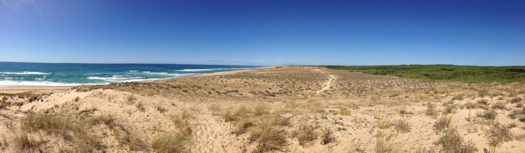 Les landes plage